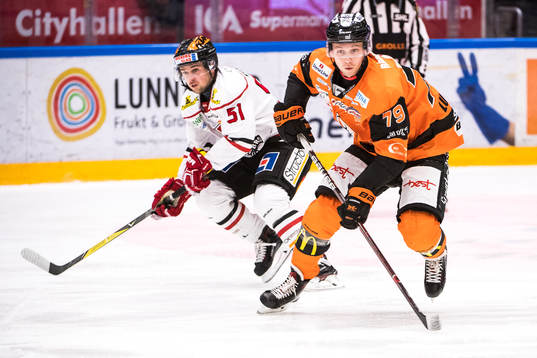 Örebros Gustav Franzén  och Karlskronas Emil Lundberg