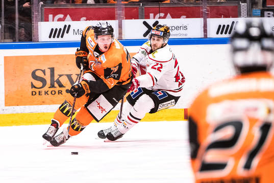 Karlskronas Emil Lundberg  och Örebros Jonathan Andersson
