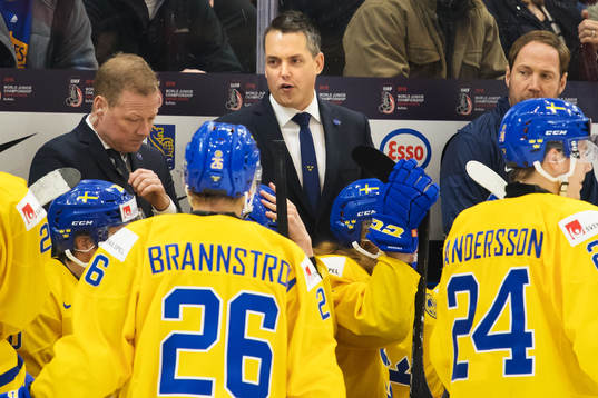 Sveriges förbundskapten Tomas Montén