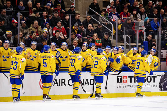 Sveriges Jesper Sellgren, Gustav Lindström, Isac