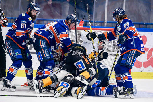 Växjös Linus Fröberg, Joel Persson, Adam Brodecki,