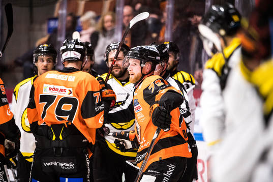 Karlskronas Emil Lundberg och Karlskronas Joachim Rohdin