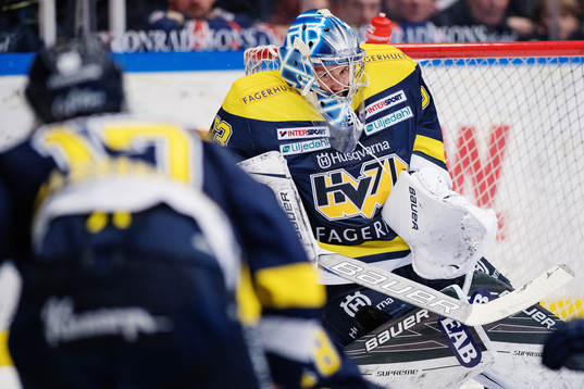under ishockeymatchen i SHL mellan HV71 och Växjö