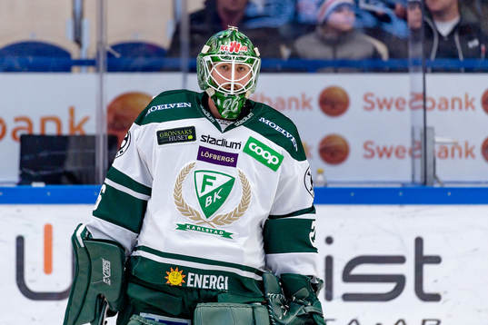 Färjestads målvakt Stefan Steen