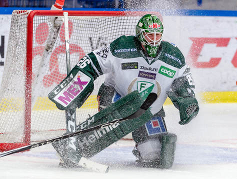 Färjestads målvakt Stefan Steen