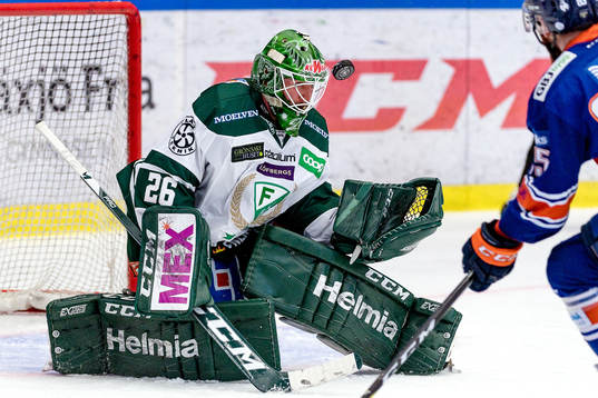 Färjestads målvakt Stefan Steen