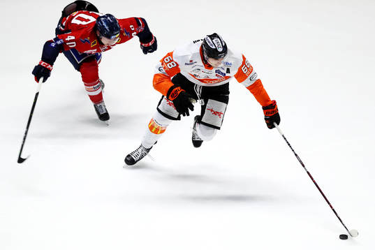 Linköpings Ken André Olimb och Karlskronas Daniel