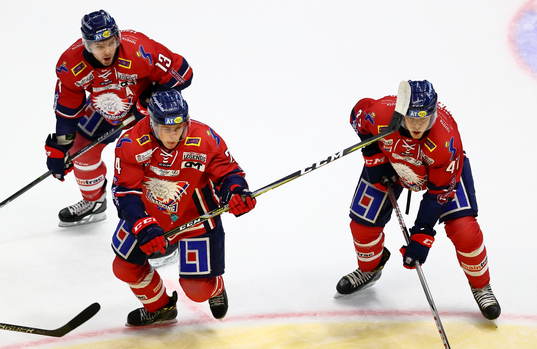 Linköpings Andrew Gordon, Olle Lycksell, Anton Karlsson