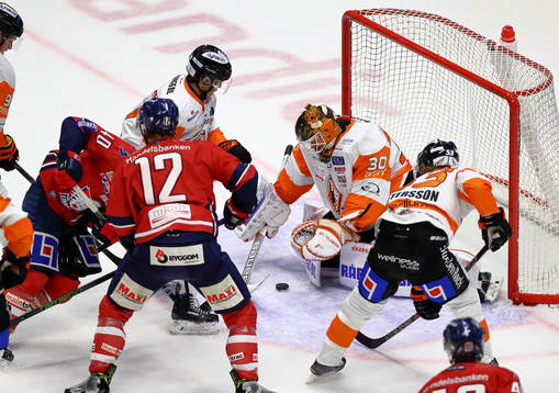 Karlskronas målvakt Henrik Lundberg