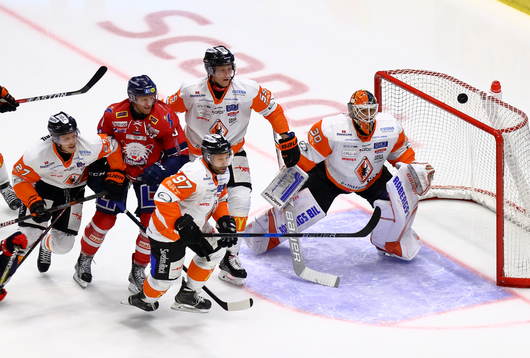 Karlskronas målvakt Henrik Lundberg