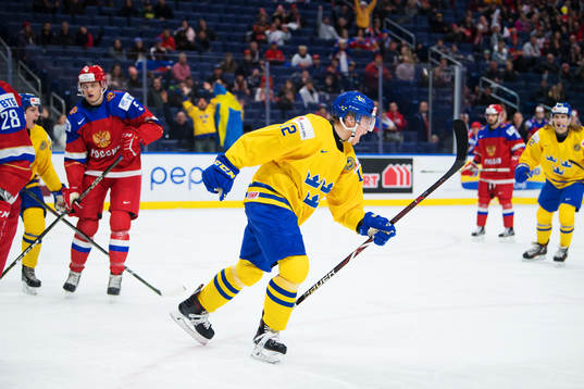 Sveriges Glenn Gustafsson jublar