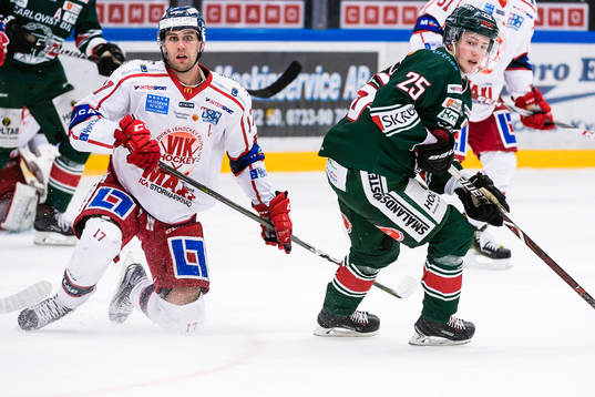 Västerviks Dan Pettersson och Tingsryds William Romfors