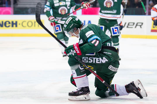 Frölundas Victor Olofsson jublar