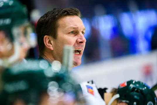 Färjestads tränare Johan Pennerborn