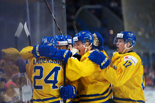 Sveriges Lias Andersson, Timothy Liljegren, Gustav