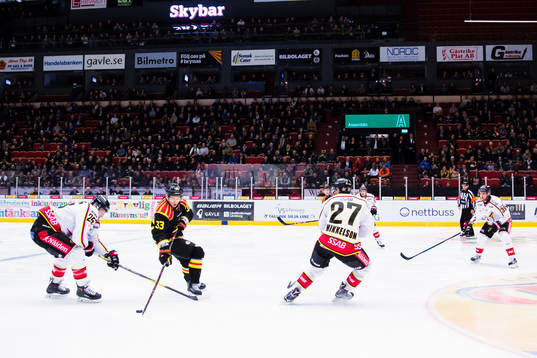 Brynäs Elias Fälth  och Luleås Anton Hedman