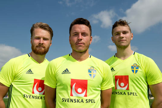 Sveriges och Djurgårdens Jacob Une Larsson, Kerim Mrabti