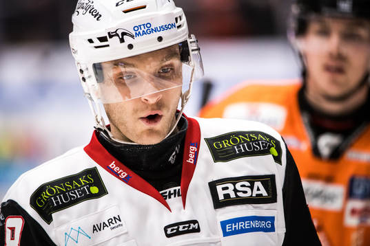 Malmö Redhawks Johan Olofsson deppar