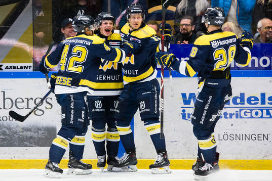 s Dylan Reese, Lawrence Pilut, Oscar Sundh och Anton