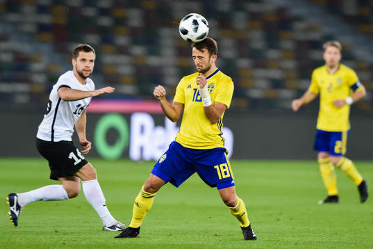 Estlands Sergei Mosnikov och Sveriges Robert Gojani