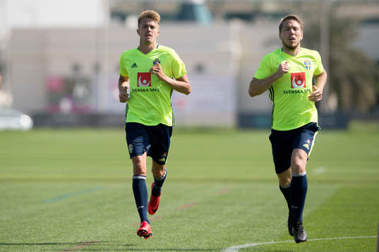 Sveriges Rasmus Lindkvist och Anton Tinnerholm