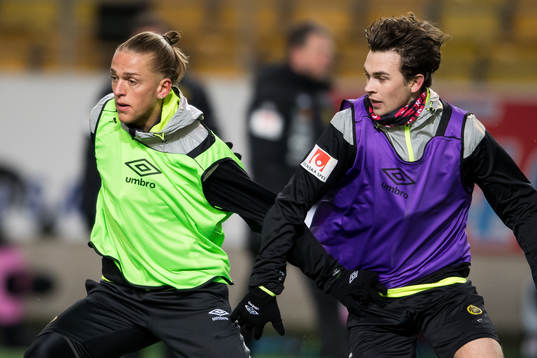 Elfsborgs Jesper Karlsson och Rasmus Rosenqvist