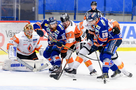 Växjös Liam Reddox och Erik Josefsson