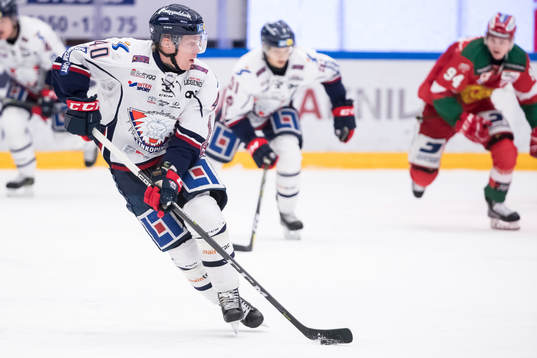 ´Linköpings Ken André Olimb  i ishockeymatchen i SHL