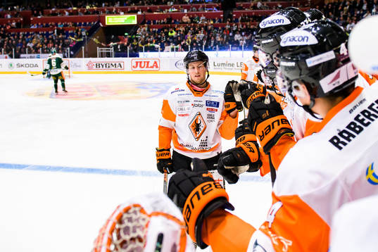 Karlskronas Marcus Paulsson jublar