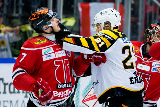 Örebros Alexander Hellström och Skellefteås Jimmie