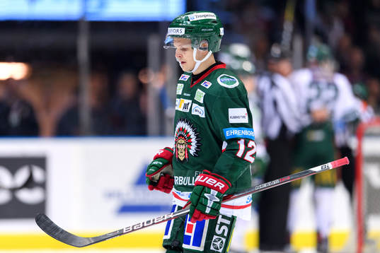 Frölundas Max Friberg deppar