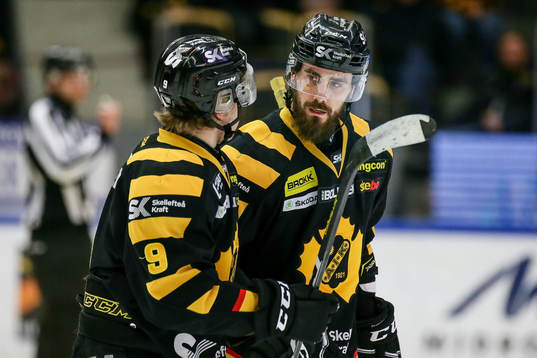 Skellefteås Tim Söderlund och Morgan Ellis