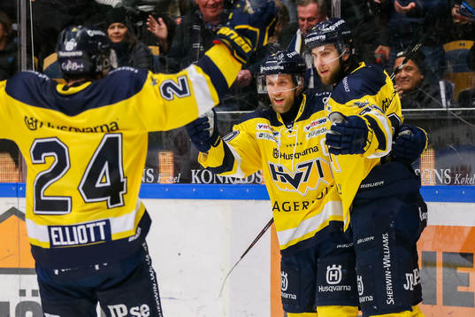 s Martin Thörnberg och Kevin Stenlund jublar