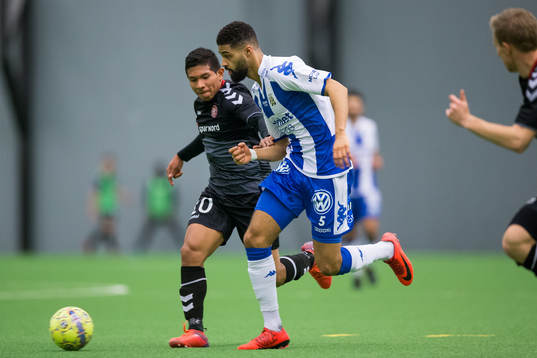 IFK Göteborgs Kristopher Da Graca före Ålborgs Edison