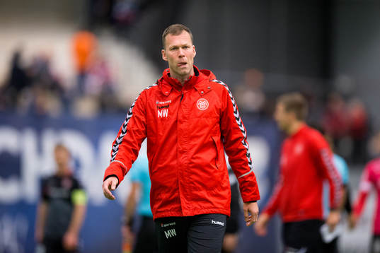 Ålborgs tränare Morten Wieghorst