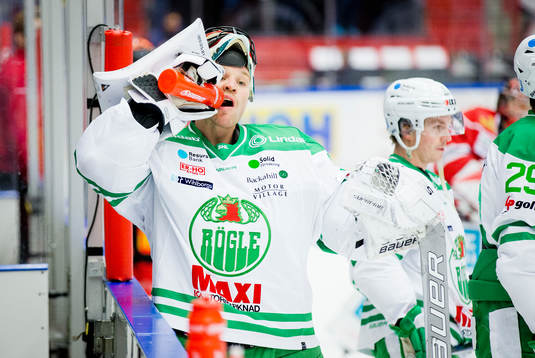 Rögles målvakt Justin Pogge