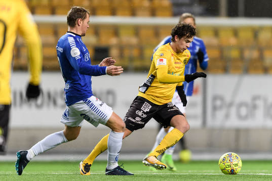 Elfsborgs Rasmus Rosenqvist och Sarpsborgs Matti Lund