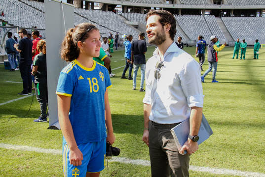 Prins Carl Philip och Loreta Kullashi