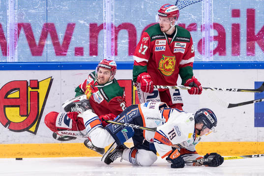 Moras Matt Bailey och David Kase och Växjös Tuomas