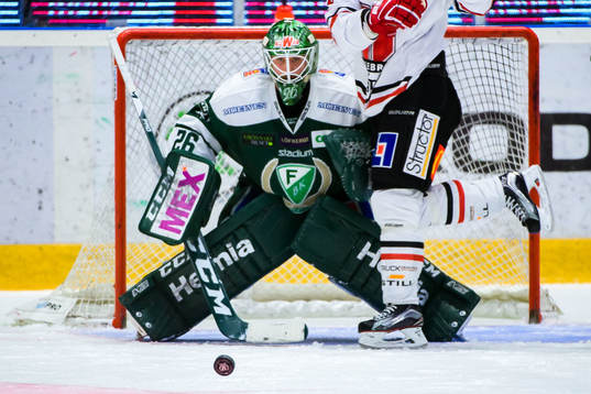 Färjestads målvakt Stefan Steen