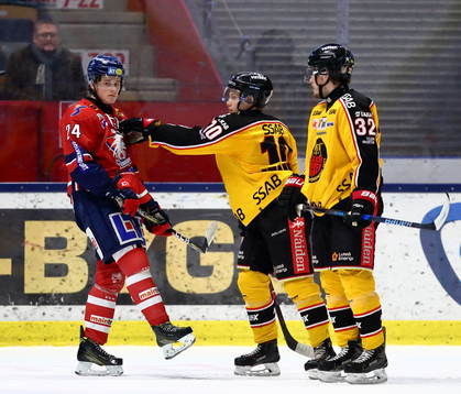 Linköpings Olle Lycksell och Luleås Einar Emanuelsson