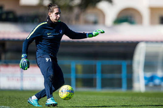 Norrköpings målvakt David Mitov Nilsson