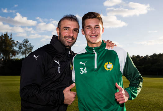 Hammarbys Kennedy Bakircioglu och Leo Bengtsson