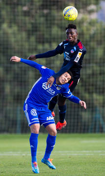 Sundsvalls Romain Gall och Helsingborgs Mamudo Moro