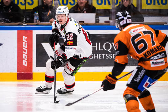 Malmö Redhawks Lars Bryggman och Karlskronas Konstantin