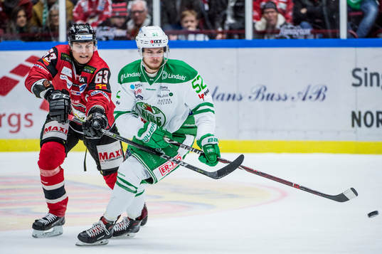 Malmö Redhawks Fredrik Händemark mot Malmö Redhawks