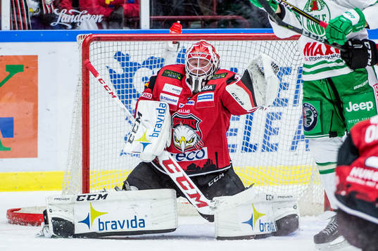 Malmö Redhawks målvakt Jonas Gunnarsson