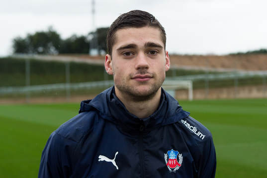 Helsingborgs Mattias Almeida på ett träningsläger den 5 februari 2018 i Salou. 