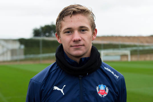 Helsingborgs Carl Thulin på ett träningsläger den 5 februari 2018 i Salou. 