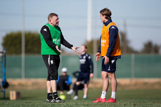 IFK Göteborgs assisterande tränare Alf Westerberg och